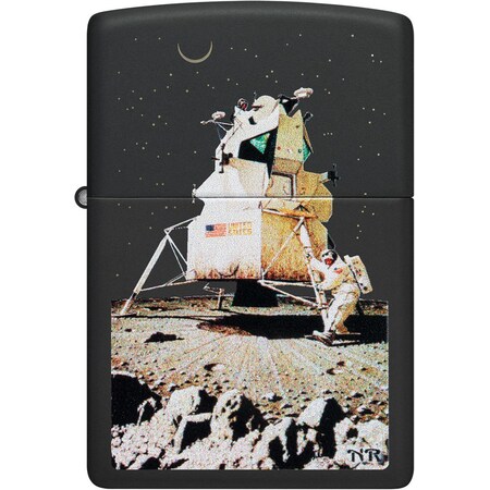 Zippo 2024 Zippo Norman Rockwell, Black Matte, ZIP-48699